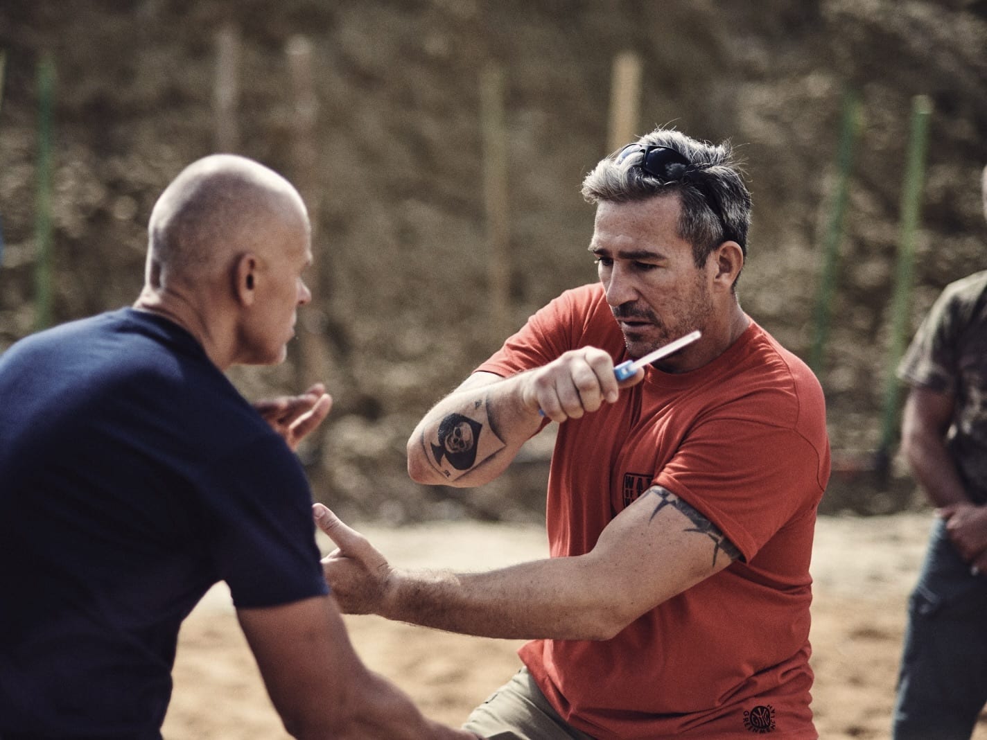 Force on force training with simunition at Warsaw Tactical Poland