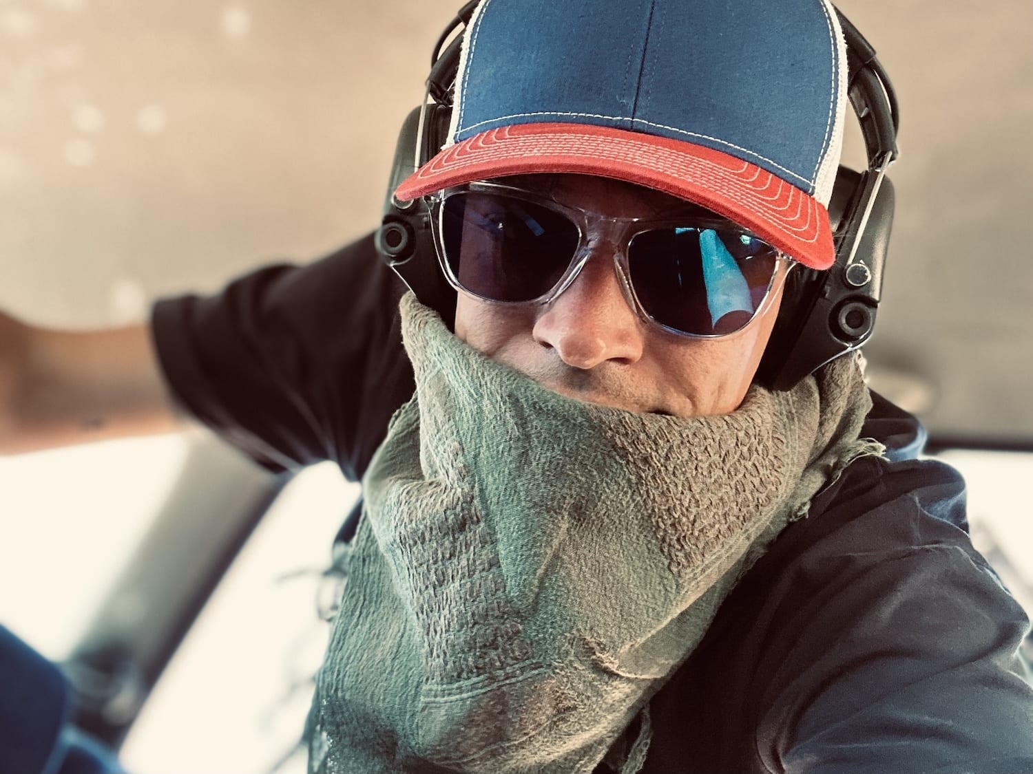 Tom from Warsaw Tactical at a firearms training range