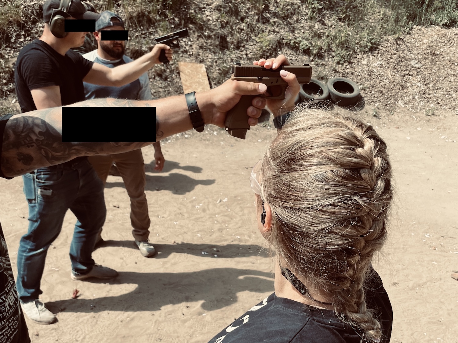 Professional outdoor shooting range facility Warsaw Tactical Poland